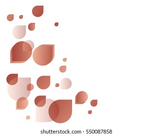 
vector background of abstract geometric arrangement of elements