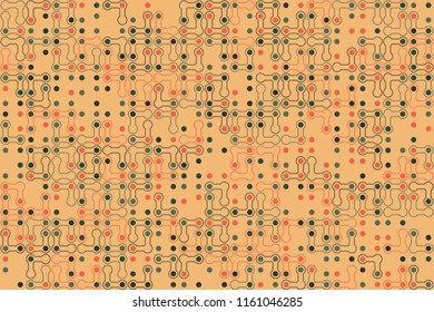 Vector background with abstract geometric pattern 