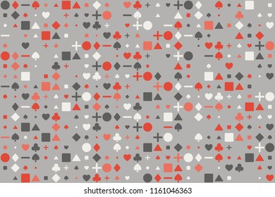 Vector background with abstract geometric pattern 