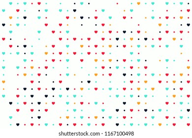 Vector background with abstract geometric pattern 