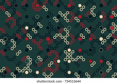 Vector background with abstract geometric pattern 