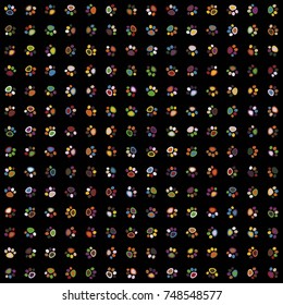 Vector background with abstract geometric pattern 