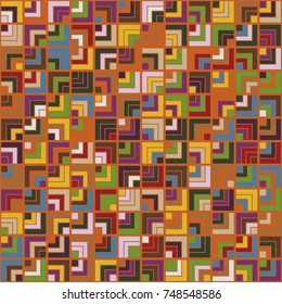 Vector background with abstract geometric pattern 