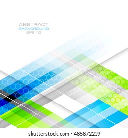 Vector background with abstract geometric pattern/design with place for your content, graphic project or creative editing.