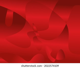 vector background of abstract geometric shapes. wave texture red 