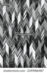 Vector Background Abstract Grey Black for Sport Jersey Sublimation Pattern Texture