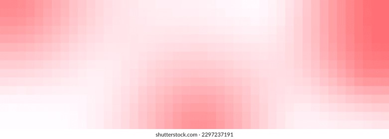 Vector background with abstract grid gradient. Blurred bright illustration for backdrop. Long horizontal banner.