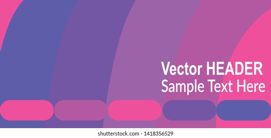 vector of background abstract headers for site
