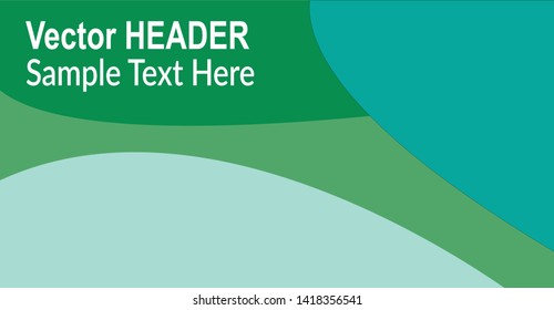 vector of background abstract headers for site