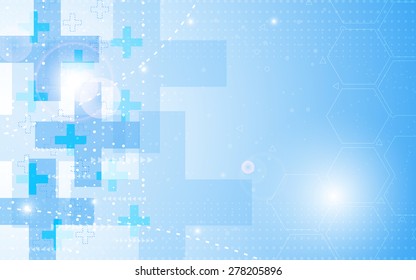 vector background abstract health care concept