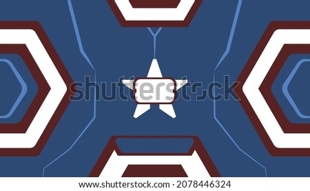 Vector background abstract hero illustration version 1