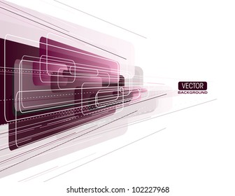 Vector Background. Abstract Illustration.