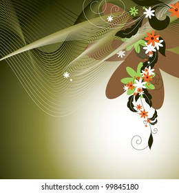 Vector Background. Abstract Illustration.