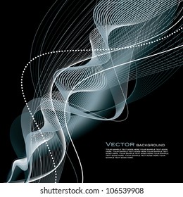 Vector Background. Abstract Illustration in Eps10 Format.