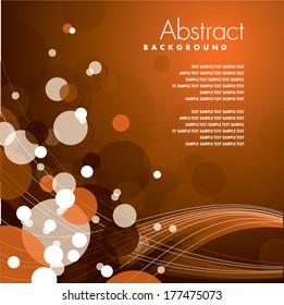 Vector Background. Abstract Illustration. Eps10.