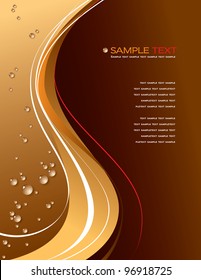 Vector Background. Abstract Illustration. Eps10.