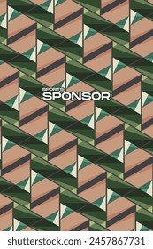 Vector Background Abstract for Jersey Uniform Sublimation