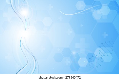 vector background abstract medical health care concept