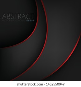 Vector background abstract overlap layer with space for text and background design