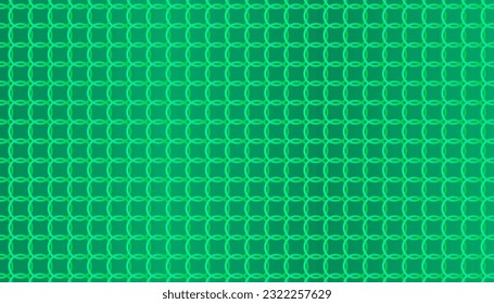 Vector background abstract pattern line circular weave green
