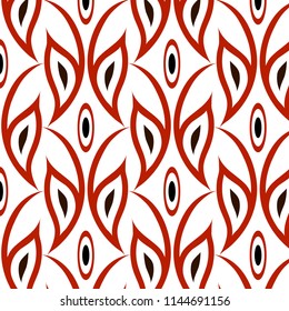 Vector background, abstract pattern, red