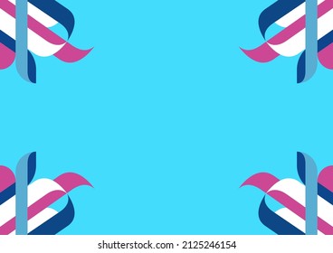 Vector background abstract plant ornament with colorful color. Editable for the background template.