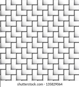 vector background, abstract plastic seamless pattern white