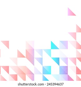 Vector background abstract polygon triangle. polygonal design geometrical