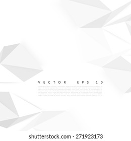 Vector background abstract polygon triangle. polygonal design geometrical