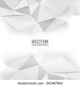 Vector background abstract polygon triangle. polygonal design geometrical