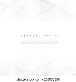 Vector background abstract polygon triangles. polygonal design geometrical