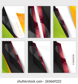 Vector background abstract polygon triangles. design geometrical
