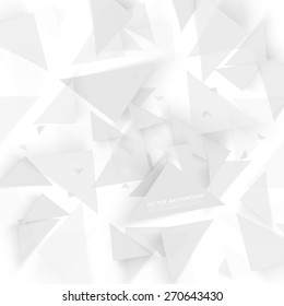 Vector background abstract polygon triangles. polygonal design geometrical