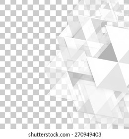 Vector background abstract polygon triangles. polygonal design geometrical