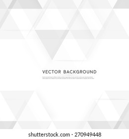 Vector background abstract polygon triangles. polygonal design geometrical