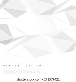 Vector background abstract polygon triangles. polygonal design geometrical