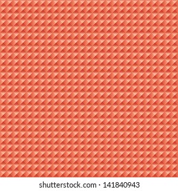 Vector background of abstract red pyramids.