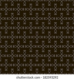 vector background, abstract seamless pattern with black and white elements, geometric design, vector illustration