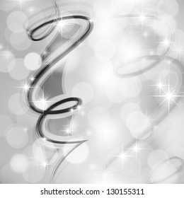 vector background with abstract shapes and stars