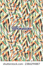 Vektorhintergrund Abstrakt für Sport Jersey Sublimation Stoffgewebe Textile Muster Textur