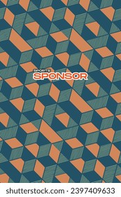 Vector Background Abstract for Sport Jersey Sublimation Fabric Textile Pattern Texture