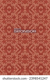 Resumen del fondo vectorial para la textura del patrón textil del tejido de sublimación de Jersey deportivo