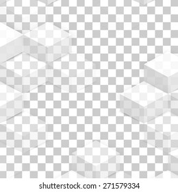 Vector background abstract squares. design and geometrical