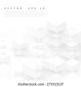 Vector background abstract squares. design and geometrical