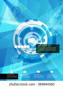 Vector background abstract technology