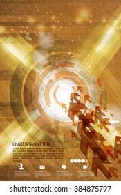 Vector background abstract technology