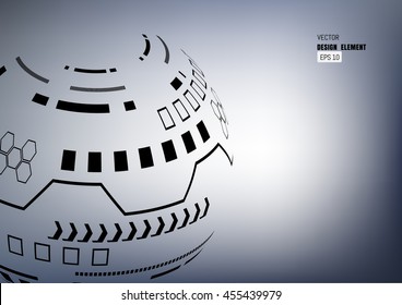 vector background abstract technology.