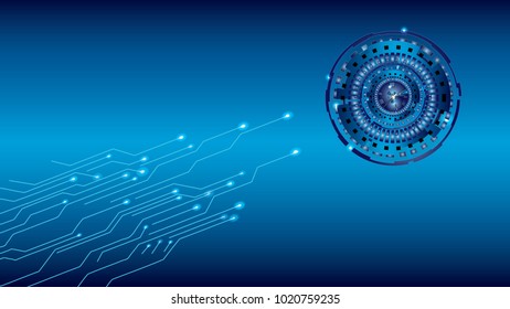 vector background abstract technology communication concept.