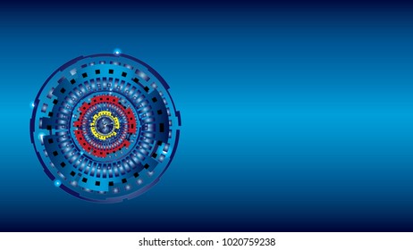 vector background abstract technology communication concept.