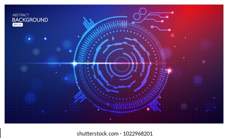 Vector background abstract technology communication and business concept in blue design for for your web site design map logo, app, ui vector eps10, concept Illustration.